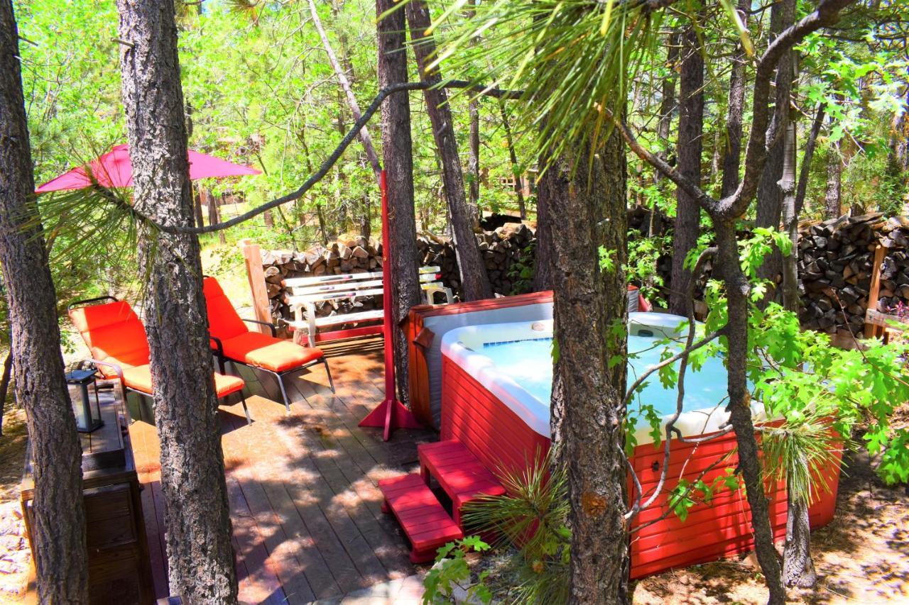 Dream Getaway-Secluded Hot Spa-Walk To Village-Walk To Pineknot Trailhead-Plus King Bed! Биг Беър Лейк Екстериор снимка